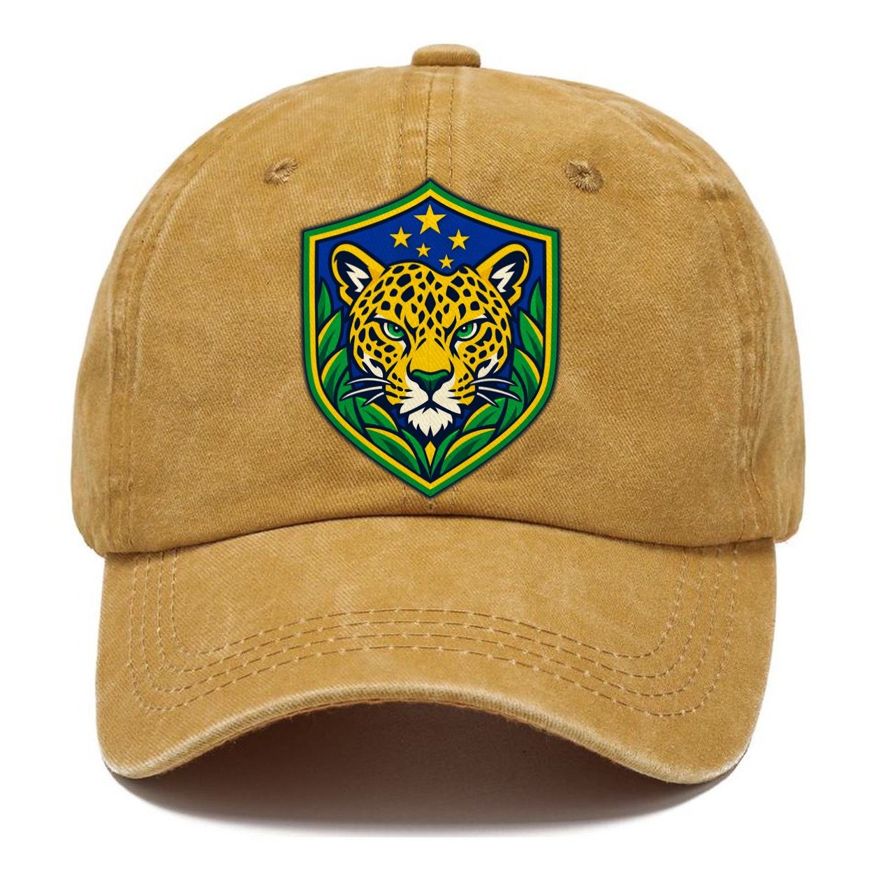 Brazil Minimal Emblem Country Logos Classic Cap – Golden Harvest