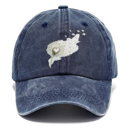 Claddagh Symbol Washed Classic Cap – Twilight Navy