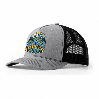 High Altitude Nine Golf Life Trucker Hat – Sport Grey Black