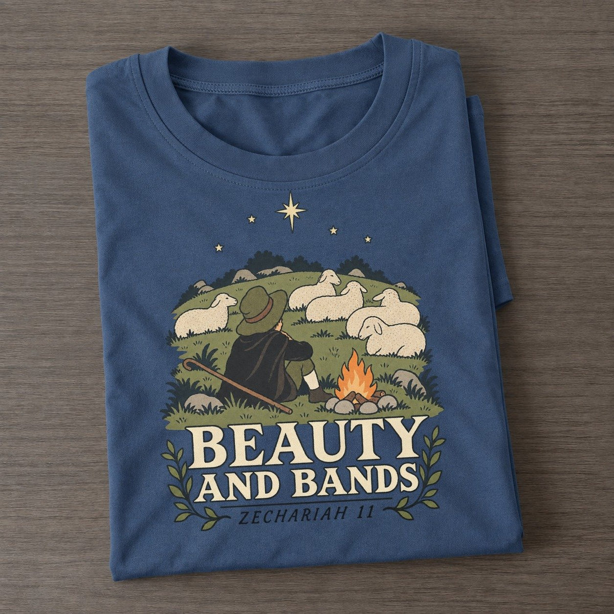 Beauty And Bands The Counting Gate Classic T-shirt – Twilight Navy