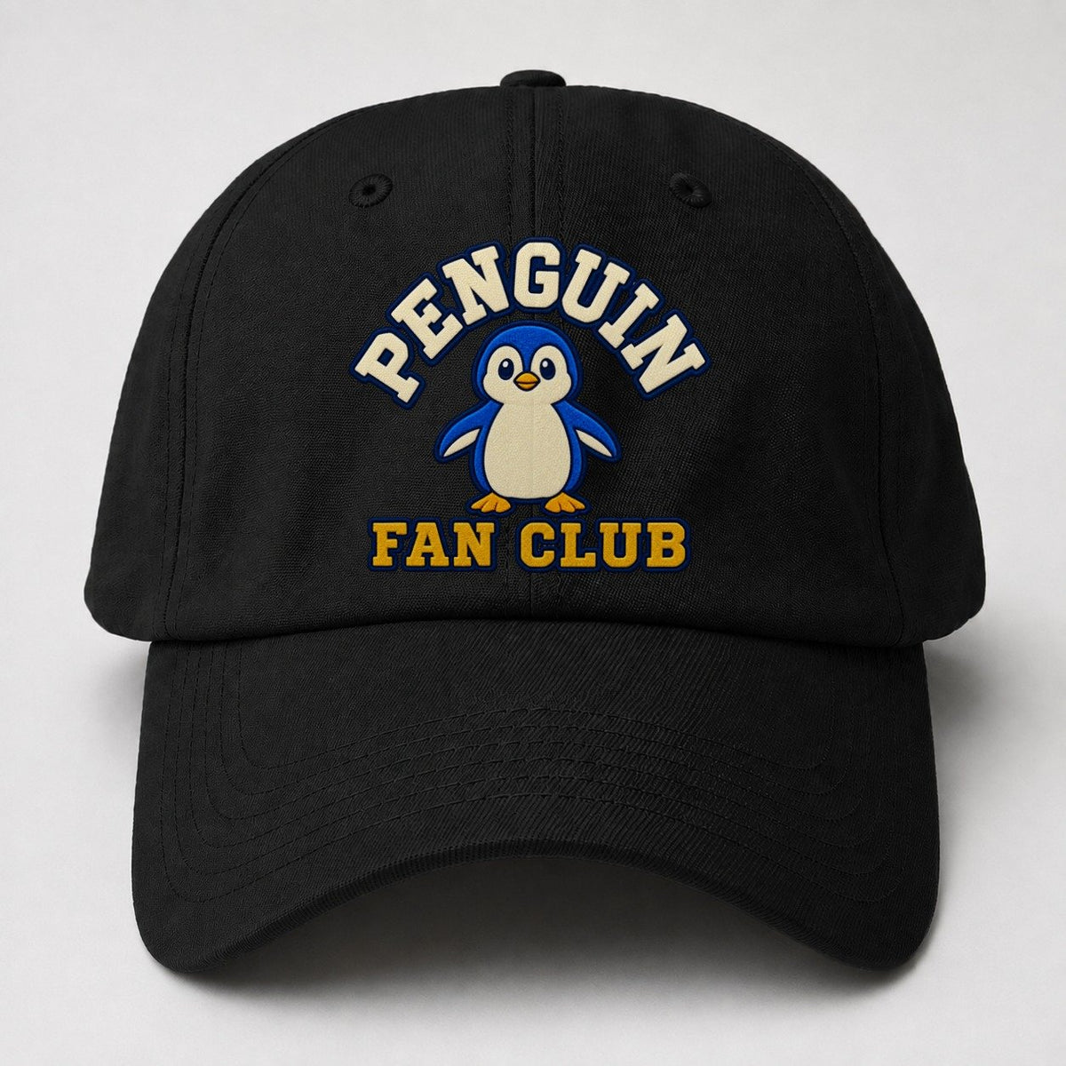 Penguin Fan Club Baseball Cap – Black