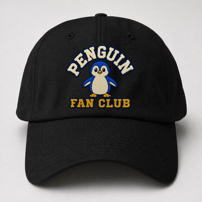 Penguin Fan Club Baseball Cap – Black