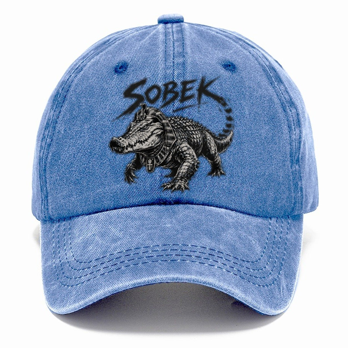 Sobek Crocodile Dark Marks Classic Cap – Summer Sky