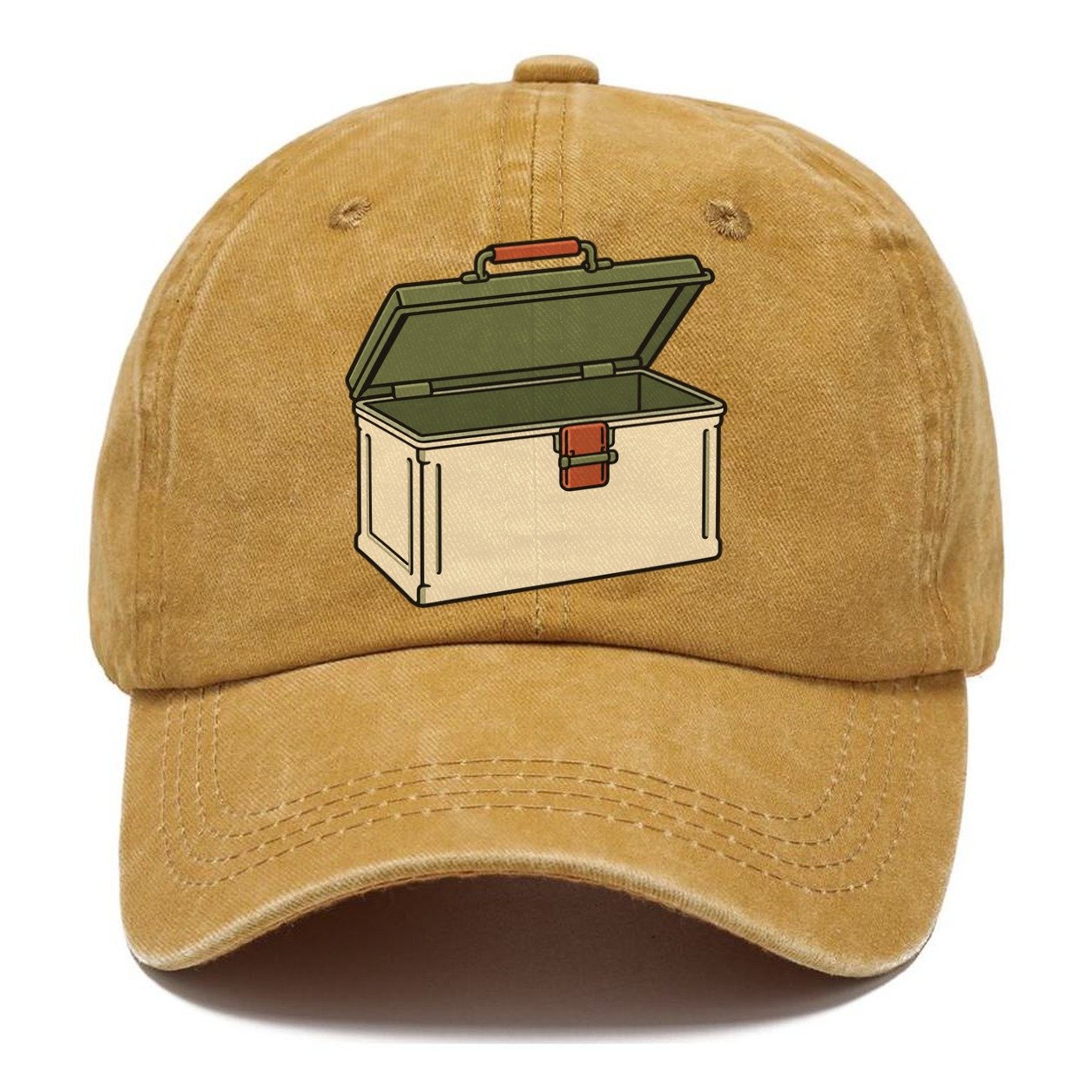 Ammo Box Three Quarter Geocaching Classic Cap – Golden Harvest