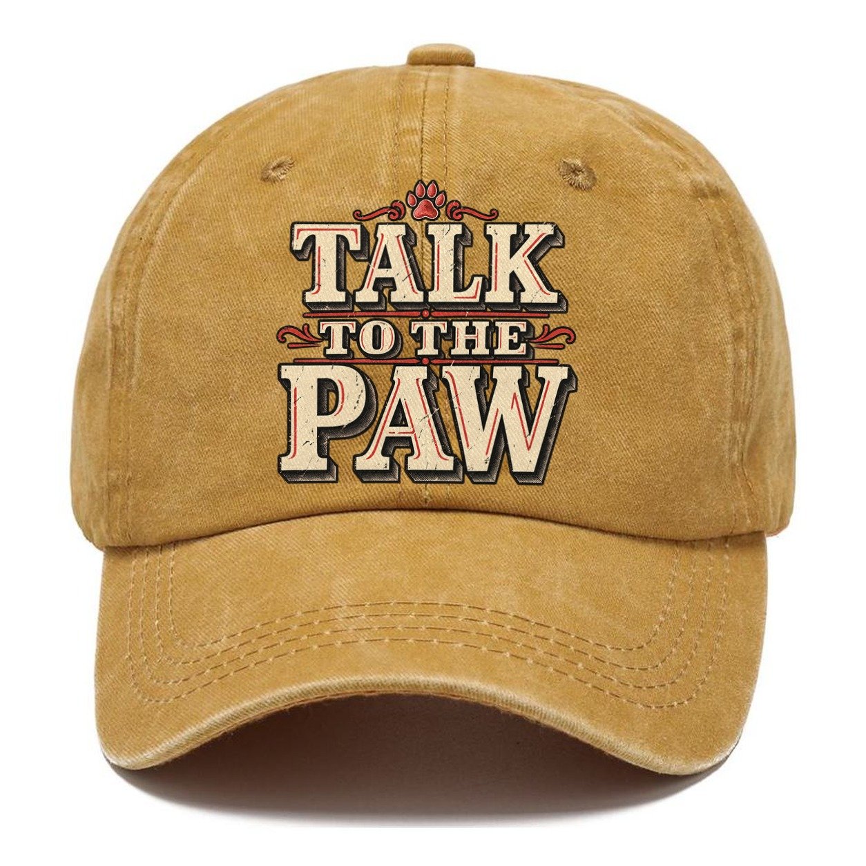 Talk To The Paw American Wit Classic Cap – Golden Harvest