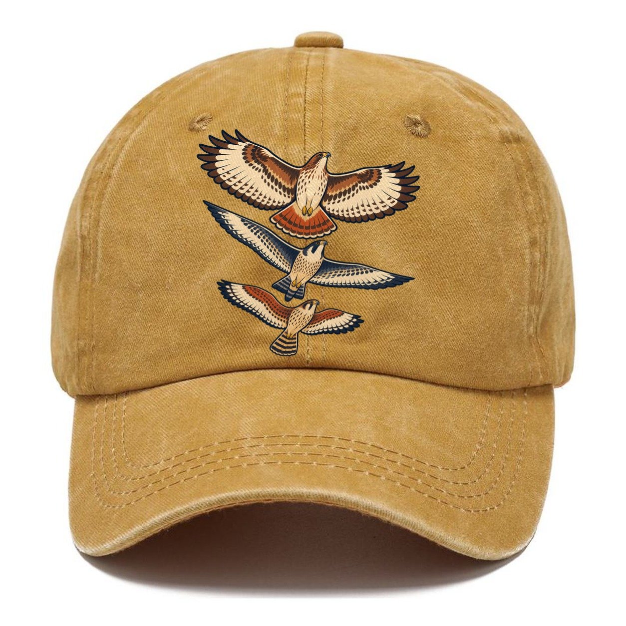 Raptor Shape Set Birdwatching Classic Cap – Golden Harvest