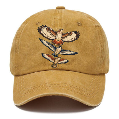 Raptor Shape Set Birdwatching Classic Cap – Golden Harvest
