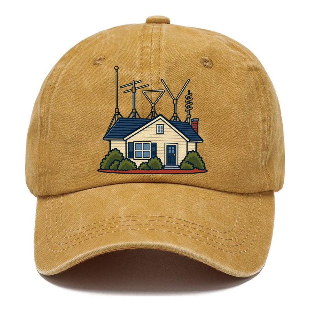 Antenna Filled Garden Amateur Radio Classic Cap – Golden Harvest