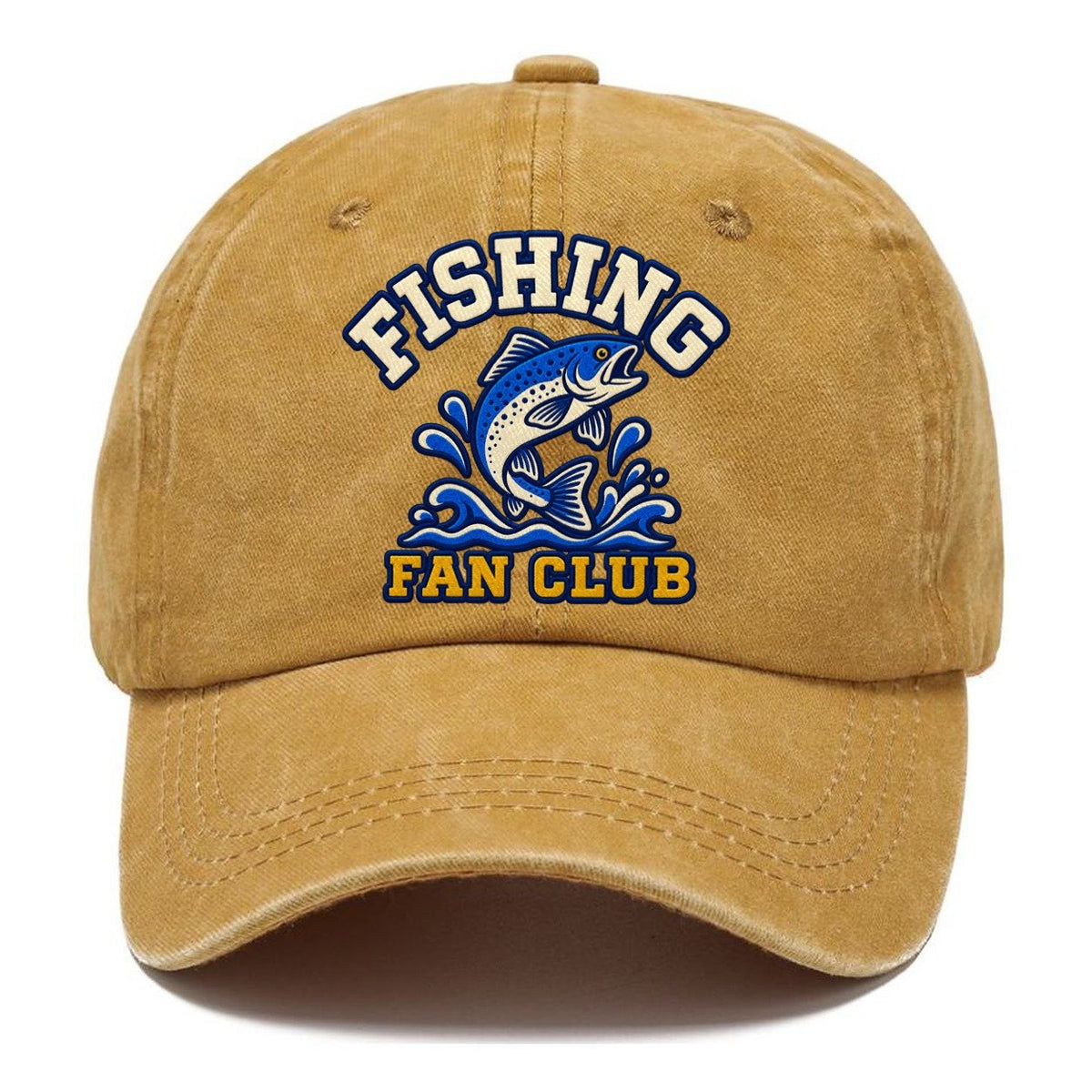Fishing Fan Club Classic Cap – Golden Harvest