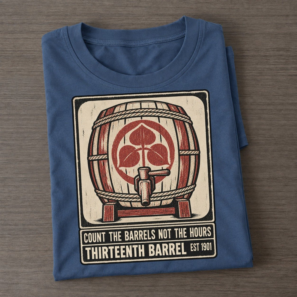 Thirteenth Barrel Izakaya Rules Classic T-shirt – Twilight Navy
