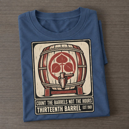 Thirteenth Barrel Izakaya Rules Classic T-shirt – Twilight Navy