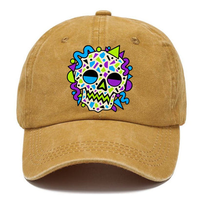 Confetti Skull Crazy Styles Classic Cap – Golden Harvest