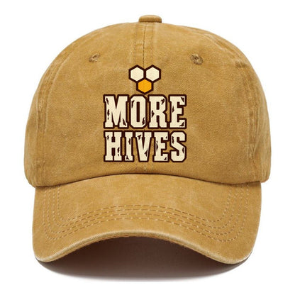 More Hives Beekeeping Classic Cap – Golden Harvest