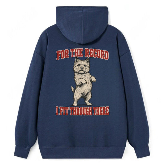 Norwich Terrier Dog Declarations Classic Pullover Hoodie – Navy