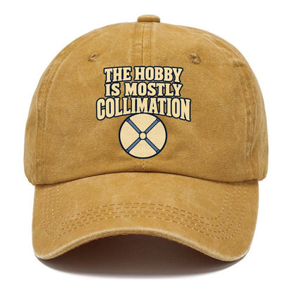 The Hobby Is Mostly Collimation Astronomy And Stargazing Classic Cap – Golden Harvest