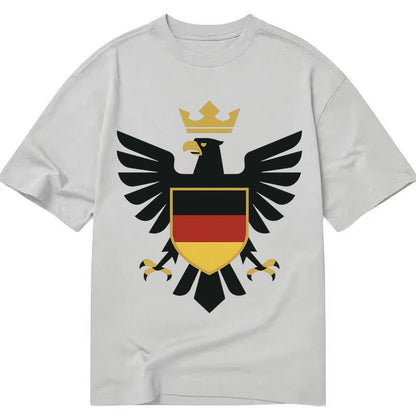 Germany Eagle Emblem Classic T-shirt – Grey