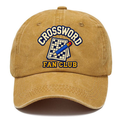 Crossword Fan Club Classic Cap – Golden Harvest