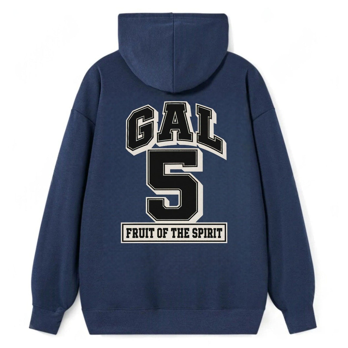 Galatians 5 Varsity Chapel Varsity Classic Pullover Hoodie – Navy