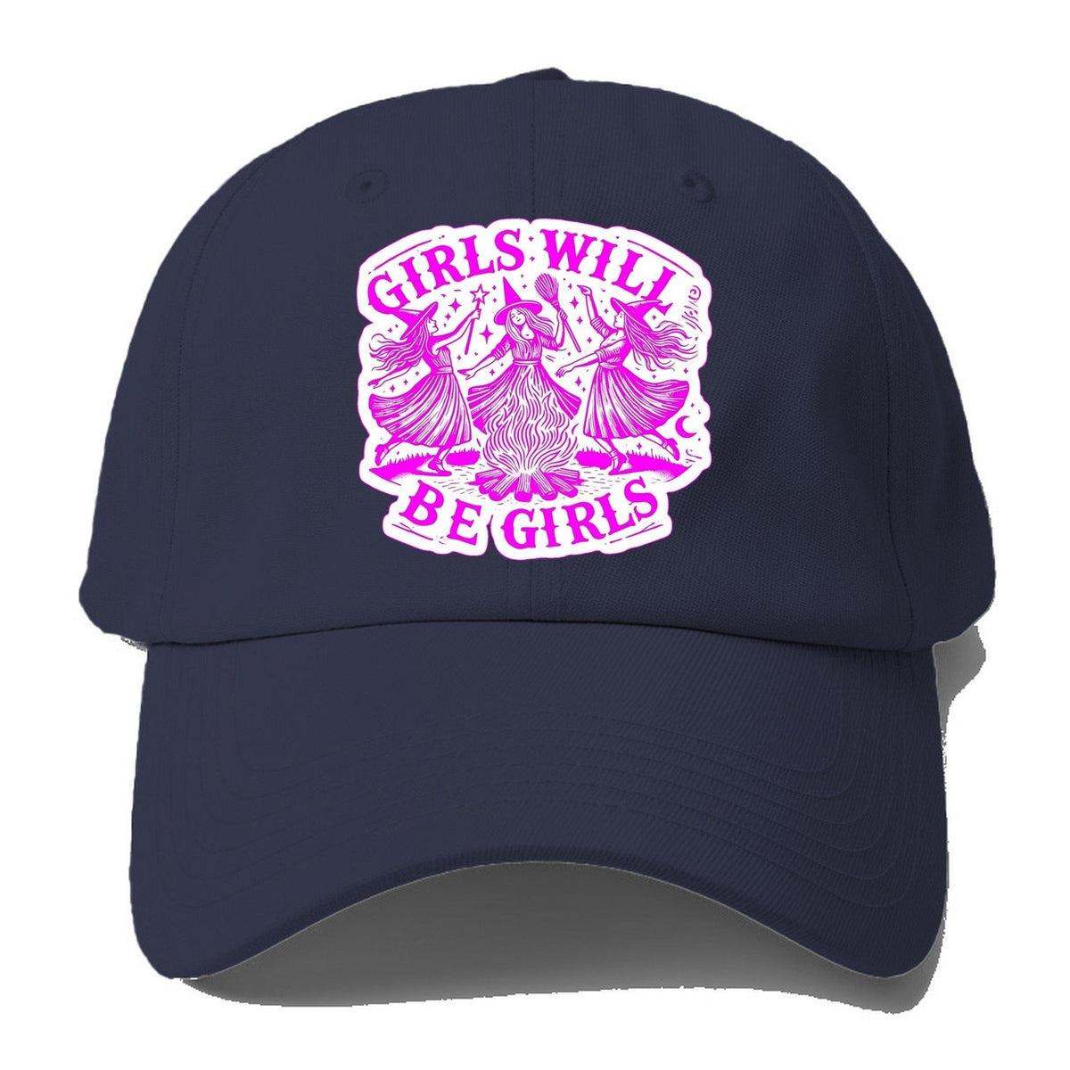 Girls Will Be Girls Baseball Cap – Twilight Navy