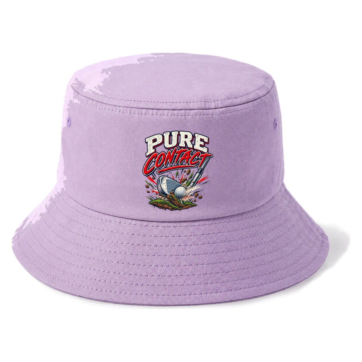 Pure Contact Golf Life Bucket Hat – Purple