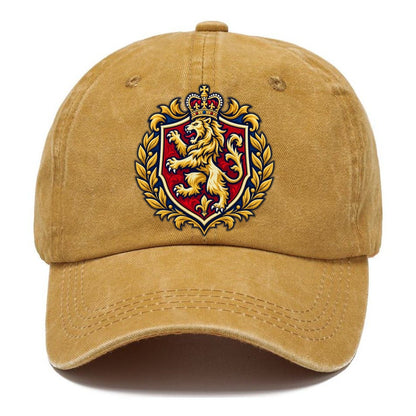 United Kingdom Heraldic Crest Country Logos Classic Cap – Golden Harvest