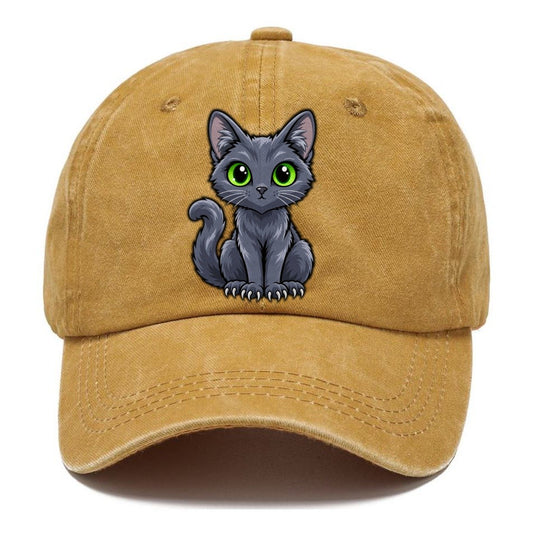 Korat Sitting Peeking Cats Classic Cap – Golden Harvest