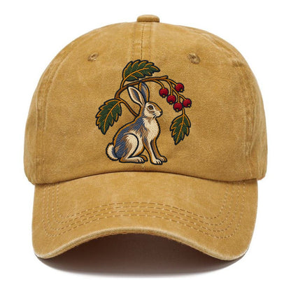Scottish Rowan And Mountain Hare Uk Culture Heritage Classic Cap – Golden Harvest