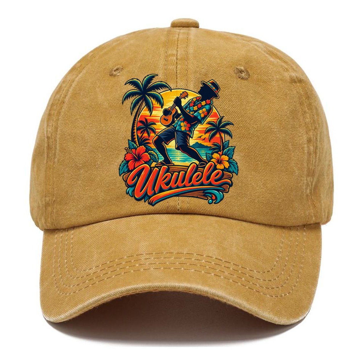 Ukulele Crest Music Instruments Classic Cap – Golden Harvest