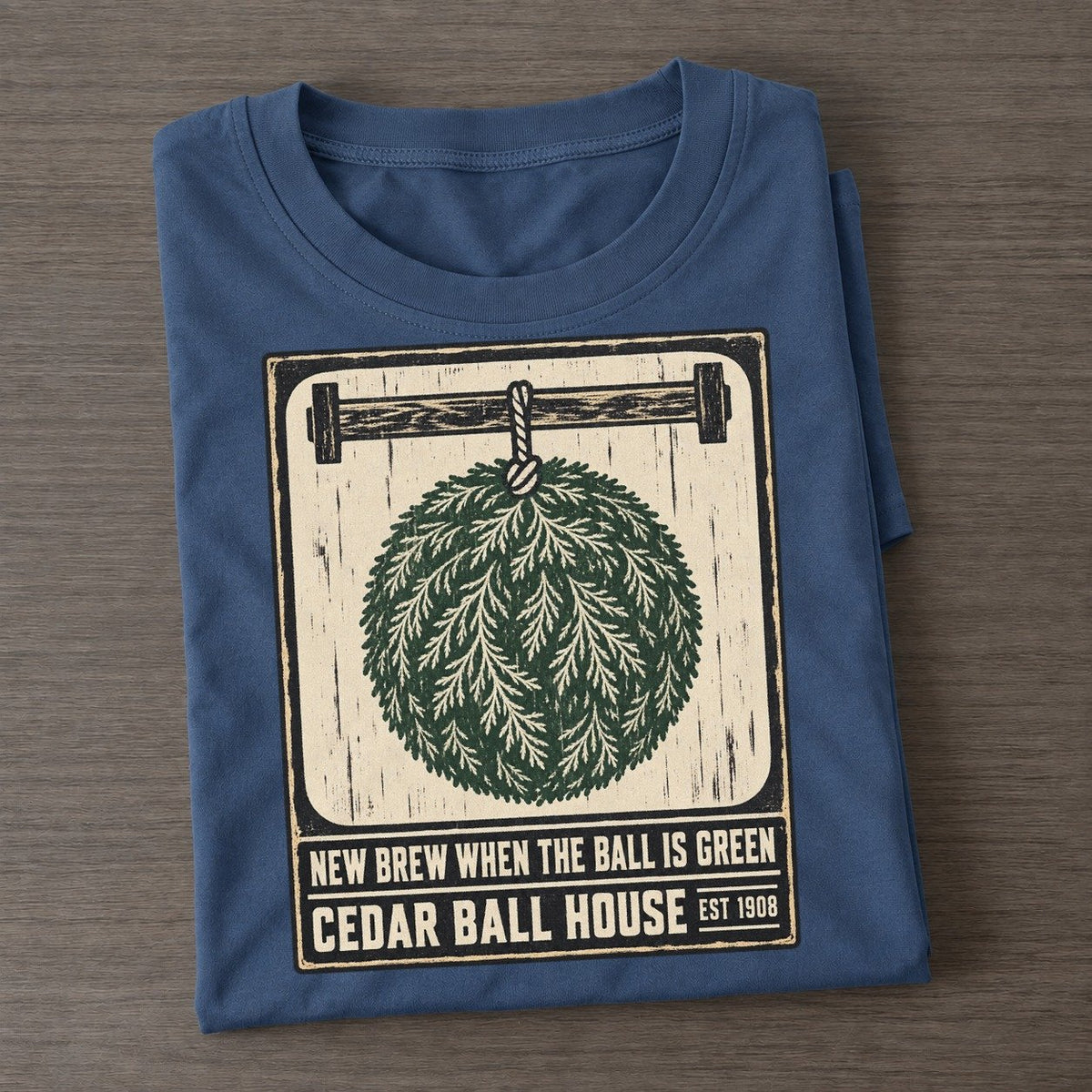 Cedar Ball House Izakaya Rules Classic T-shirt – Twilight Navy
