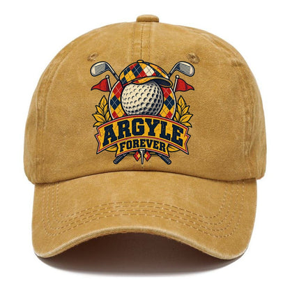 Argyle Forever Golf Life Classic Cap – Golden Harvest