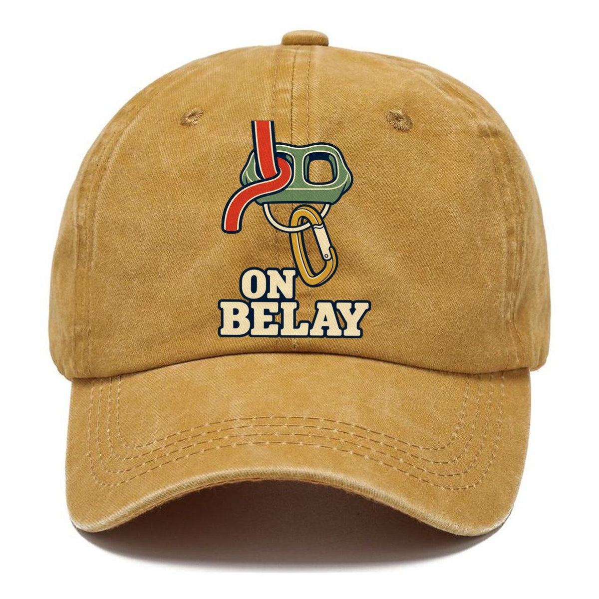 On Belay Rock Climbing Classic Cap – Golden Harvest