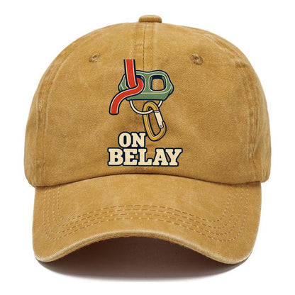 On Belay Rock Climbing Classic Cap – Golden Harvest