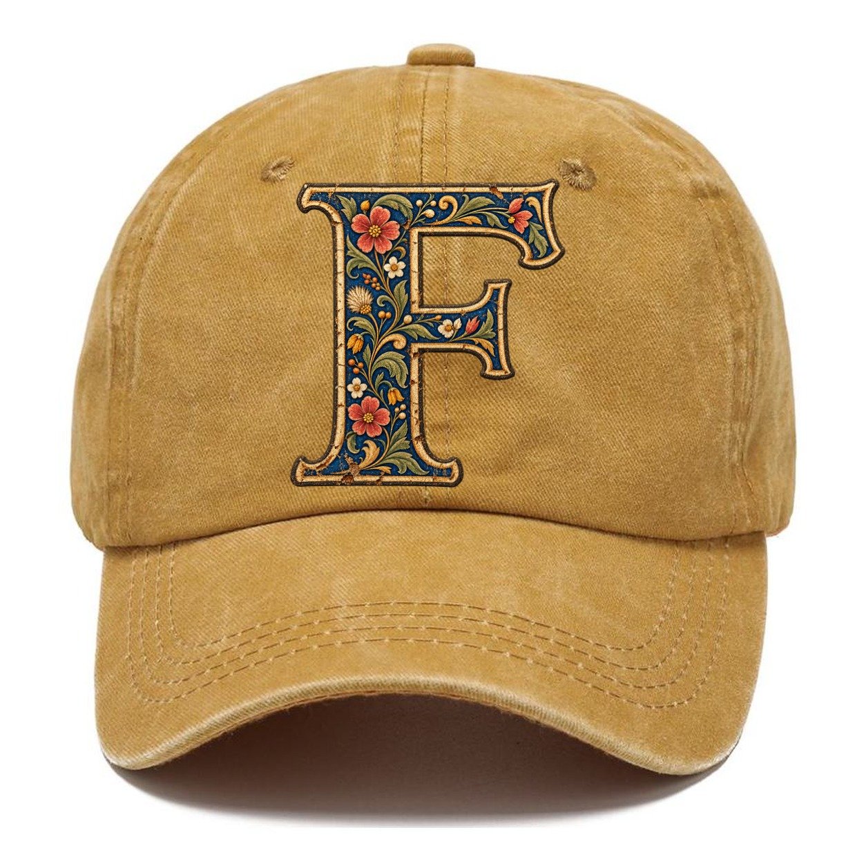 Wildflower F Monogram Classic Cap – Golden Harvest