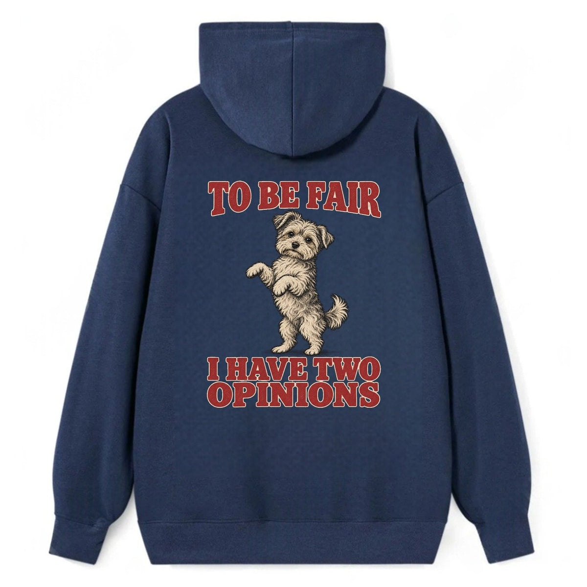 Yorkipoo Dog Declarations Classic Pullover Hoodie – Navy