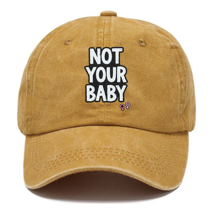 Not Your Baby Classic Cap – Golden Harvest