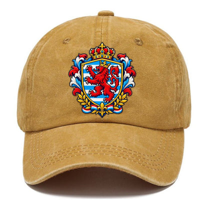 Luxembourg Heraldic Crest Country Logos Classic Cap – Golden Harvest