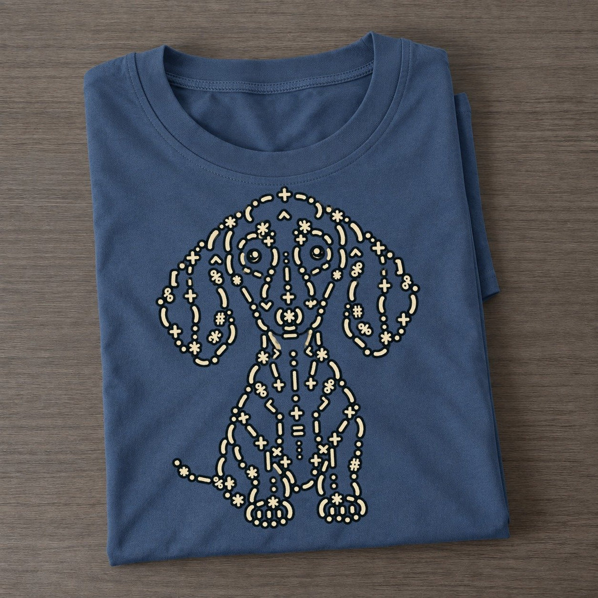 Dachshund Ears Turn Classic T-shirt – Twilight Navy