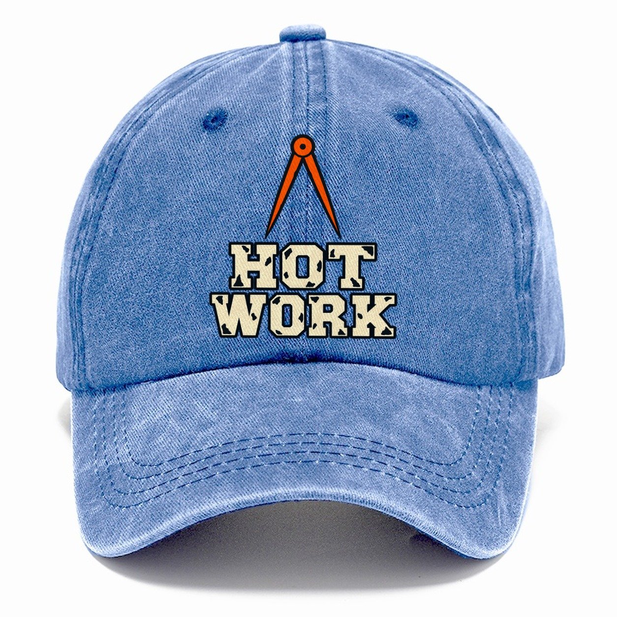 Hot Work Blacksmithing Classic Cap – Summer Sky