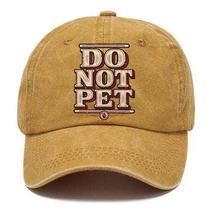 Do Not Pet American Wit Classic Cap – Golden Harvest