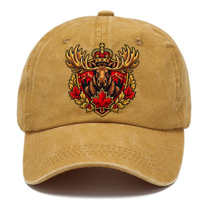 Canada Heraldic Crest Country Logos Classic Cap – Golden Harvest