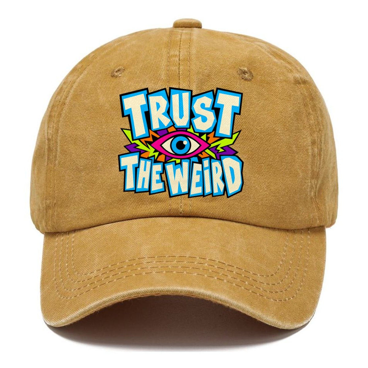 Trust The Weird Crazy Styles Classic Cap – Golden Harvest