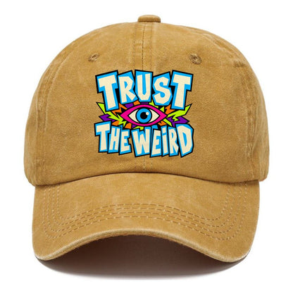 Trust The Weird Crazy Styles Classic Cap – Golden Harvest