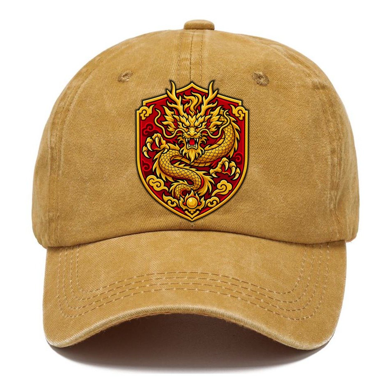 China Minimal Emblem Country Logos Classic Cap – Golden Harvest