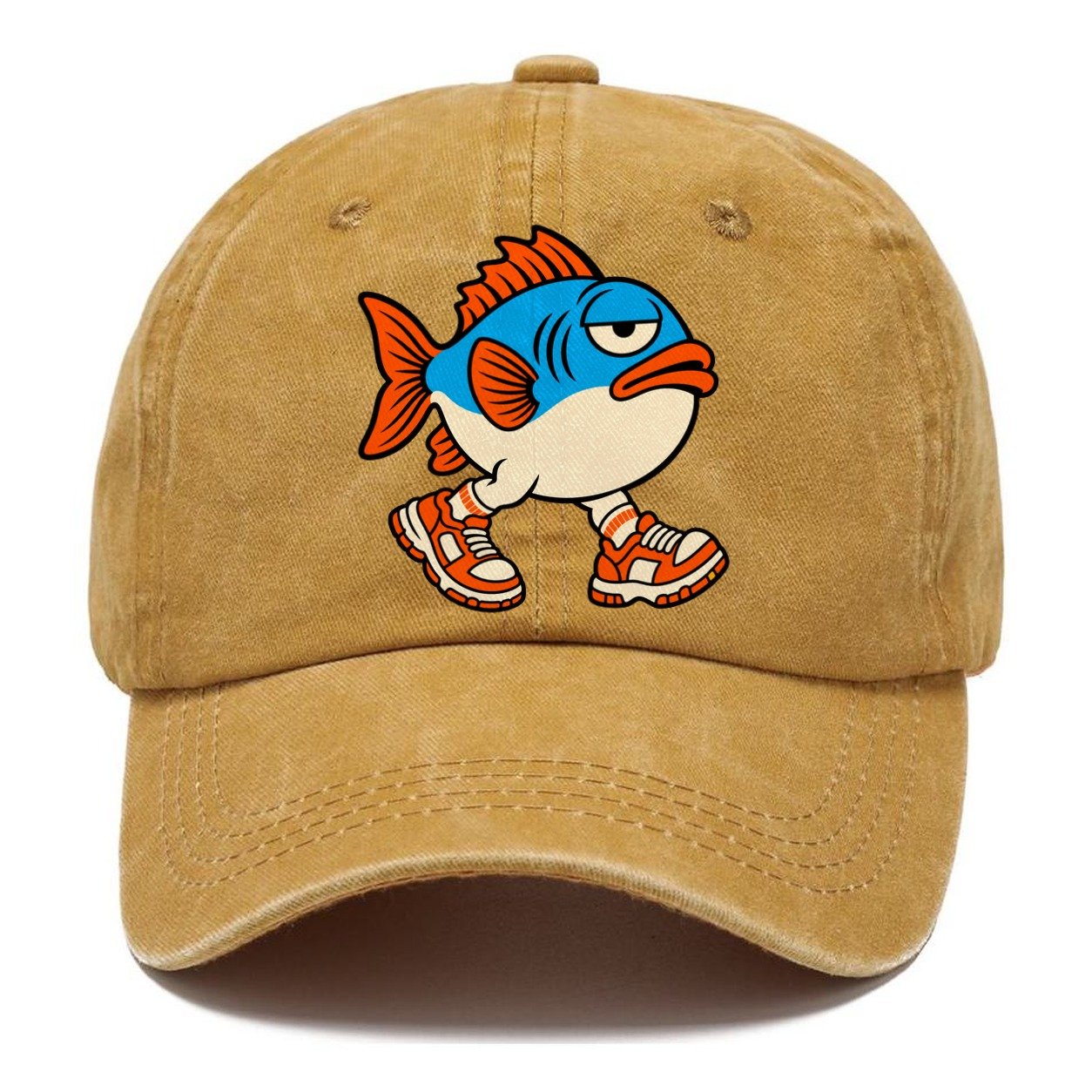 Fish With Legs Crazy Styles Classic Cap – Golden Harvest