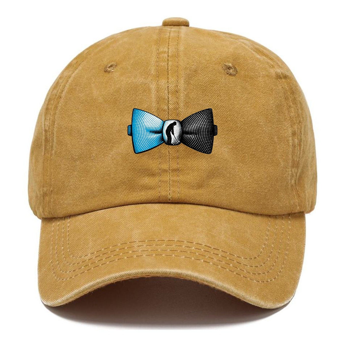 Blue Halftone Golf Bow Tie Classic Cap – Golden Harvest