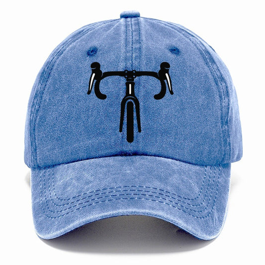 Drop Bar Silhouette Cycling Life Classic Cap – Summer Sky