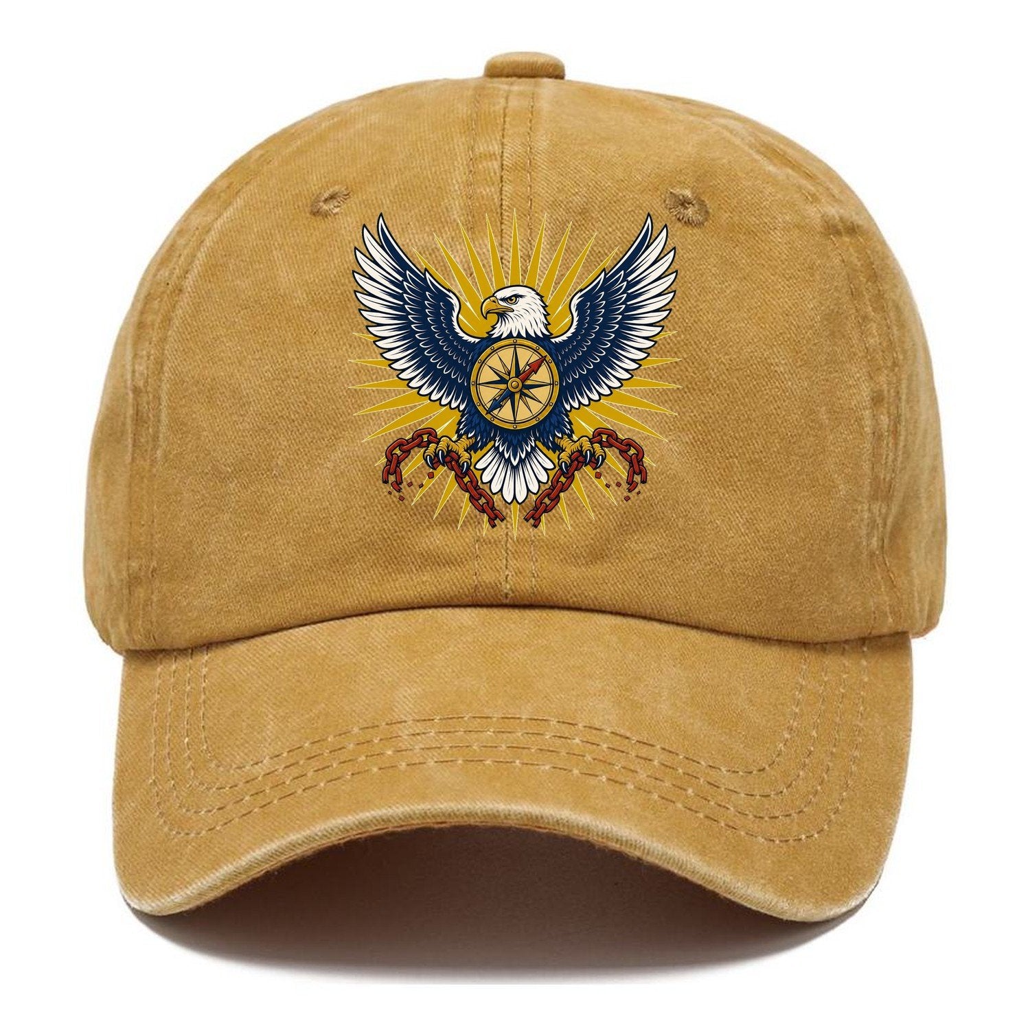 Eagle Chains Sunburst Classic Cap – Golden Harvest