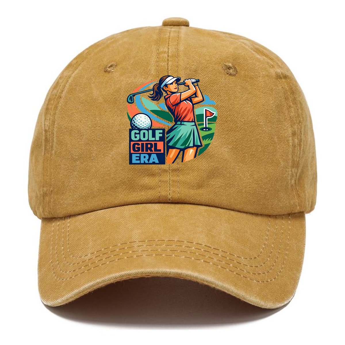 Golf Girl Era Classic Cap – Golden Harvest