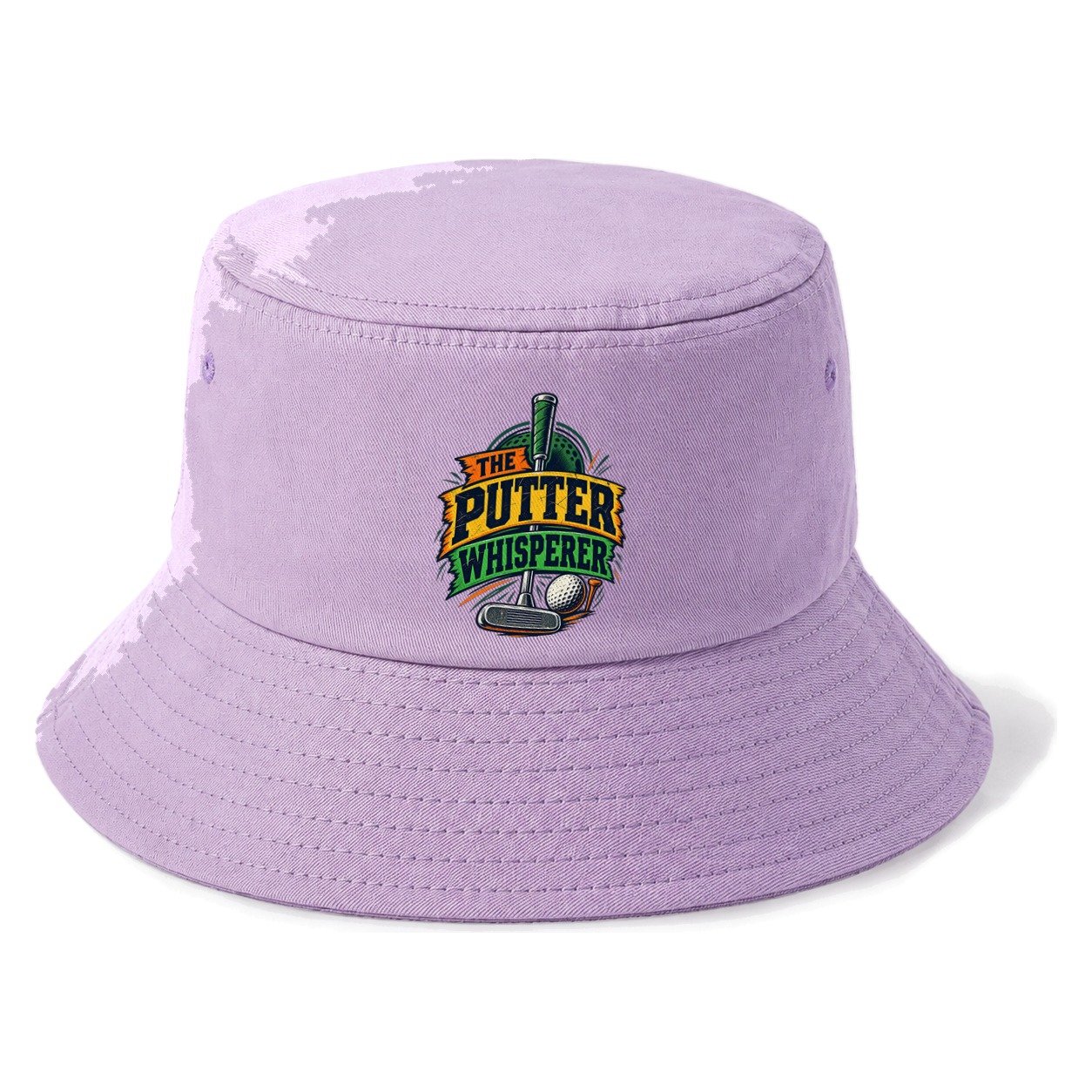 The Putter Whisperer Golf Life Bucket Hat – Purple