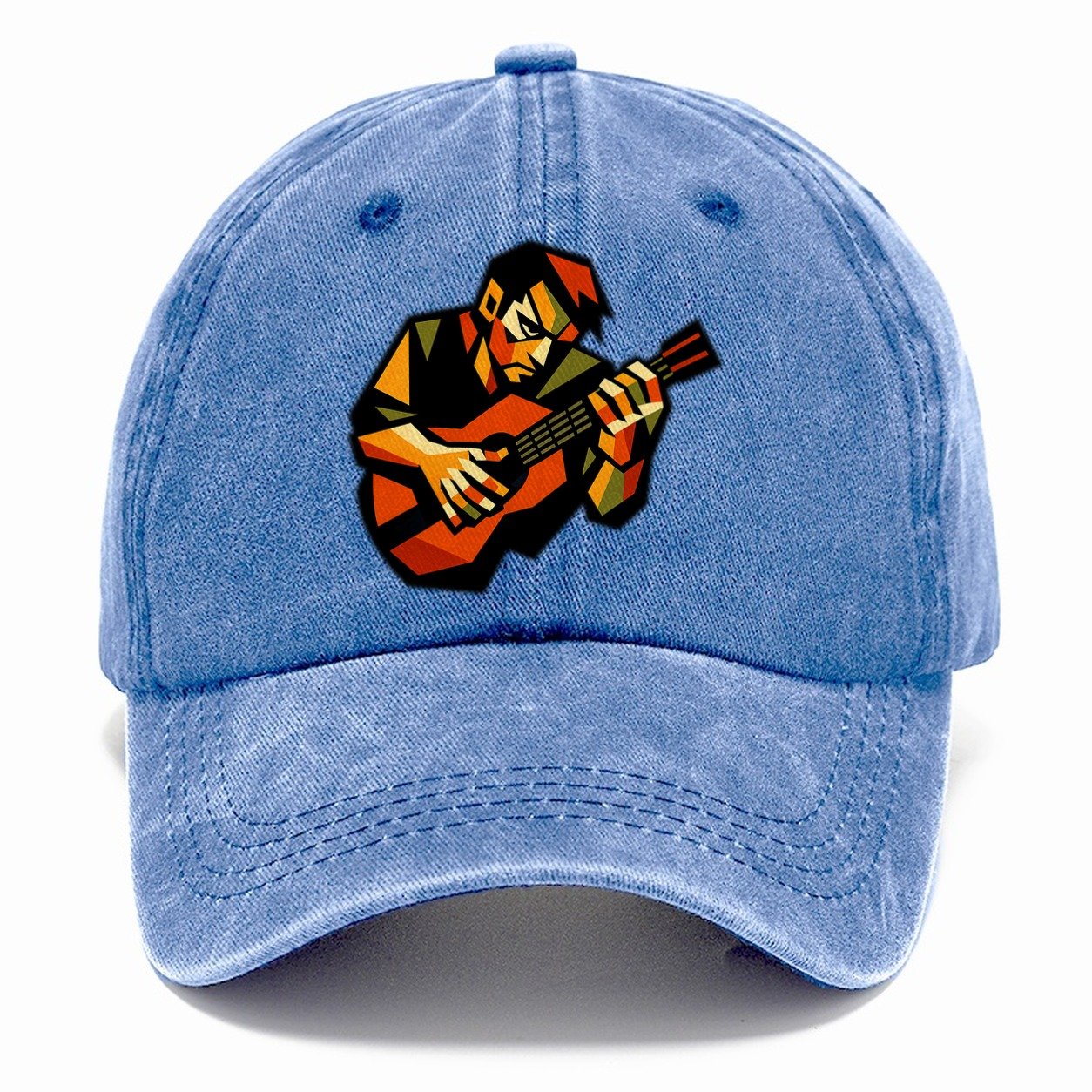 Guitar Lover Guitarist Classic Cap – Summer Sky